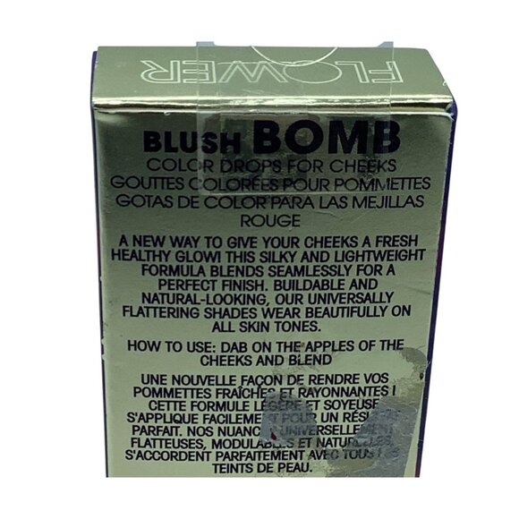 Flower Beauty Blush Bomb Color Drops BB4 Melon 0.3 Fl Oz / 9mL - Picture 6 of 8